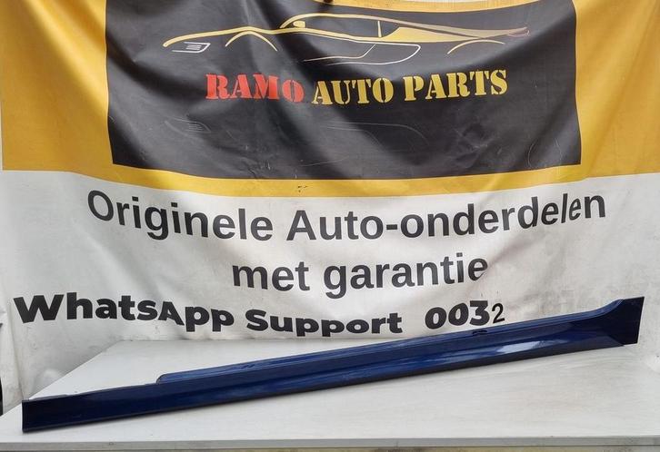 2019-2021 BMW 3 SERIE ZIJSKIRT DORPELLIST LINKS 51127428031, Auto-onderdelen, Carrosserie, Bumper, BMW, Gebruikt, 3 maanden garantie