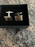 Mooie manchetten goud/zilver kleurig, Handtassen en Accessoires, Manchetknopen, Ophalen, Zo goed als nieuw, Goud