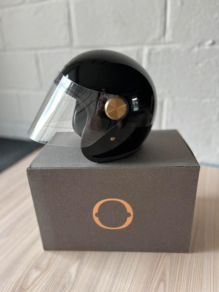 Premium helm HEDON, Motoren, Kleding | Motorhelmen, Dames, Heren, Jethelm, M, Overige merken, Tweedehands, Ophalen of Verzenden