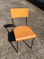 2 Vintage schoolstoelen, Huis en Inrichting, Stoelen, Ophalen, Twee, Vintage, Zo goed als nieuw