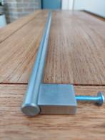 2 inox handgrepen L81cm diameter 12mm, Ophalen of Verzenden, Zo goed als nieuw
