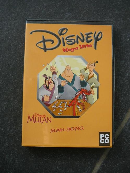 pc cd van Disney Mulan: Mah-Jong, Games en Spelcomputers, Games | Pc, Gebruikt, Strategie en Constructie, 1 speler, Vanaf 3 jaar