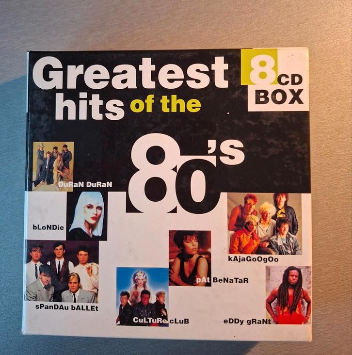 8cd box. Greatest Hits of the 80's. (Disky)., Cd's en Dvd's, Cd's | Verzamelalbums, Ophalen of Verzenden