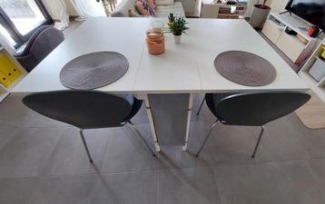 Ikea Kallhäll klaptafel met opberg beschikbaar voor biedingen
