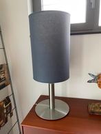Grijze tafellamp, 60cm, Ophalen, Gebruikt, 50 tot 75 cm, Metaal