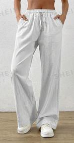 Pantalon blanc taille S neuf, Blanc, Neuf