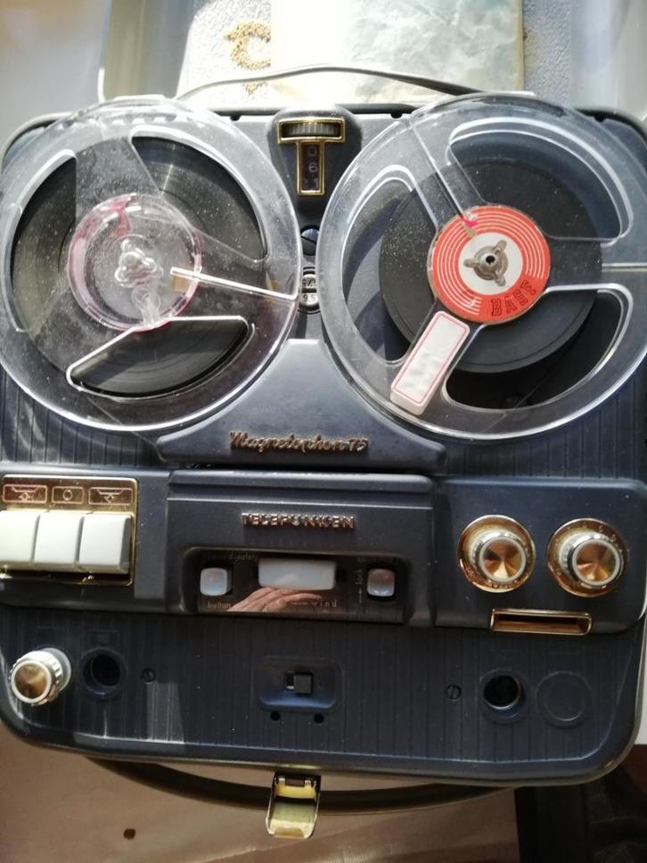 Telefunken vintage bandopnemer, Collections, Appareils électroniques, Audio et Vidéo, Enlèvement