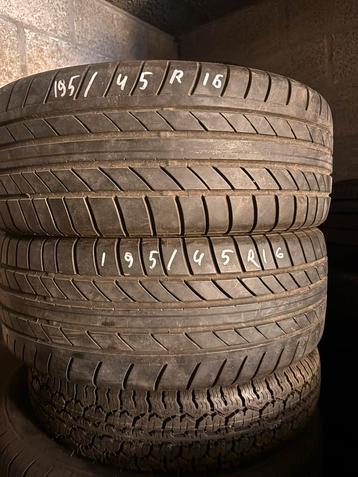 195/45 R16 80V — Gebruikte band + mobiele montage 24/7 beschikbaar voor biedingen