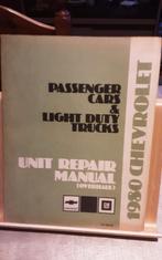 Chevrolet 1980 passenger cars &Light duty trucks, Livres, Comme neuf, Chevrolet, Enlèvement ou Envoi