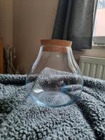 Bocal en verre avec bouchon pour terrarium, Maison & Meubles, Accessoires pour la Maison | Vases, Comme neuf, Enlèvement, Verre