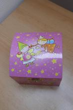 Muziekdoos roze met elfjes en ballerina, Ophalen of Verzenden, Nieuw, Meisje