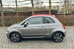 Fiat 500 cabrio 1.2 benzine / Airco / Navi / 34.000km, Auto's, Lichtsensor, Euro 6, Cabriolet, Handgeschakeld