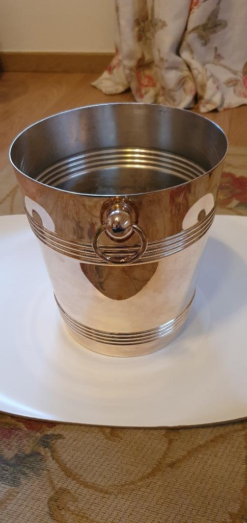 Sceau à champagne Christofle, Huis en Inrichting, Keuken | Servies, Zo goed als nieuw, Kom(men), Ophalen