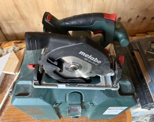 Metabo KS 18 LTX 57 Cirkelzaagmachine, Doe-het-zelf en Bouw, Gereedschap | Zaagmachines, Gebruikt, Cirkelzaag, 70 mm of meer, Ophalen