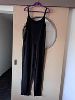 Jumpsuit in ribbel tricot L/XL, Kleding | Dames, Jumpsuits, Ophalen of Verzenden, Zo goed als nieuw, Maat 42/44 (L), Zwart