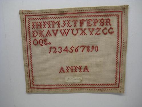 MERKLAP ANNA, Antiek en Kunst, Antiek | Tapijten, Tafelkleden en Textiel, Ophalen of Verzenden