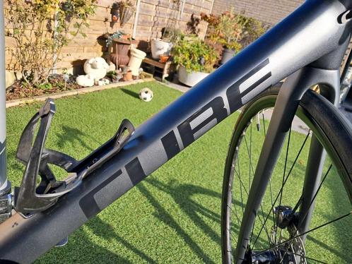 Te koop : Cube Attain GTC S grijs'n'carbon maat 58, Vélos & Vélomoteurs, Vélos | Vélos de course, Comme neuf, Hommes, Carbone