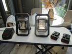 2 x bosch werklampen met lader, Ophalen of Verzenden, Zo goed als nieuw