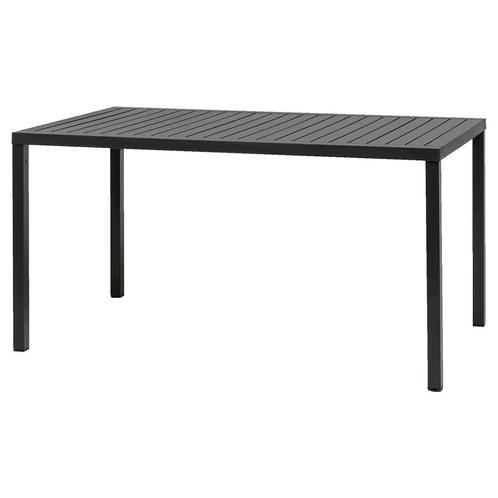Table de jardin Nardi Cube anthracite 140x80, Tuin en Terras, Tuintafels, Gebruikt, Ophalen