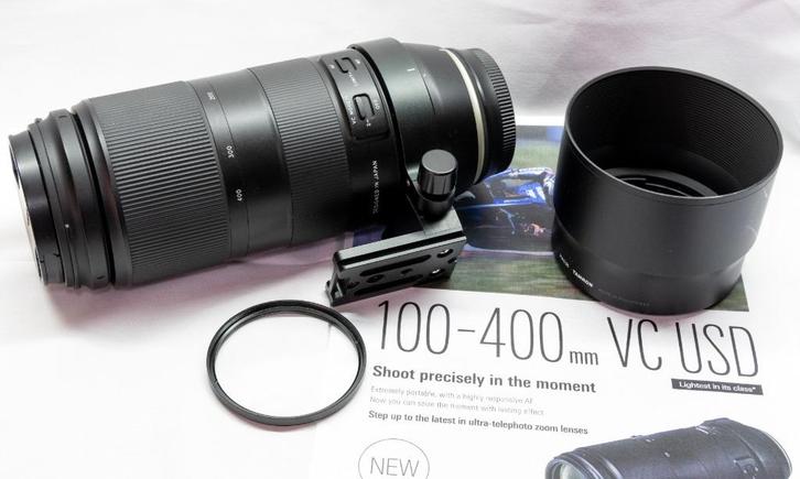 Tamron 100-400mm F/4.5-6.3 Di VC USD (Canon EF), Audio, Tv en Foto, Foto | Lenzen en Objectieven, Zo goed als nieuw, Telelens
