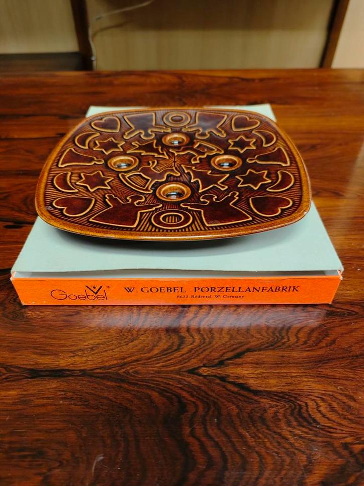 Goebel Vintage Kerstschaal - 1971, Verzamelen, Retro, Ophalen of Verzenden