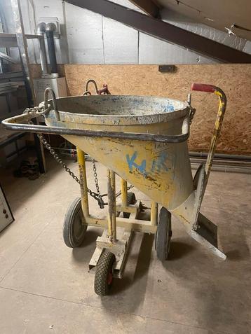Voegenvuller/ kierenvuller/ nadenvullen 150 liter zijlosser  beschikbaar voor biedingen