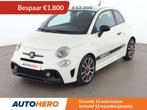 Abarth 595 1.4 Competizione (bj 2017, automaat), Auto's, 4 zetels, Stof, Parkeersensor, Wit