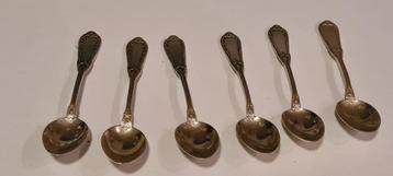 wiskemann zilver BW lepeltjes, Antiek en Kunst, Ophalen of Verzenden, Zilver