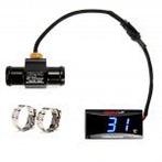 Temperatuurdisplay KOSO TEMP METER 0-120º C,met slangadapter, Ophalen, Nieuw