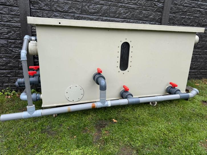 💥MEGA filter!💥 Filtreco 3 chamber moving bed + sieve, Tuin en Terras, Vijver-toebehoren, Zo goed als nieuw, Ophalen