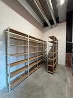 Industriële rekken (6 vakken:100 breed x 40 diep x 250 hoog), Ophalen