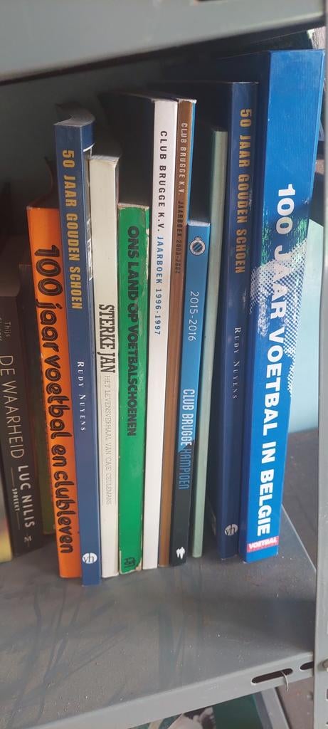 Groot lot boeken voetbal, Ophalen of Verzenden