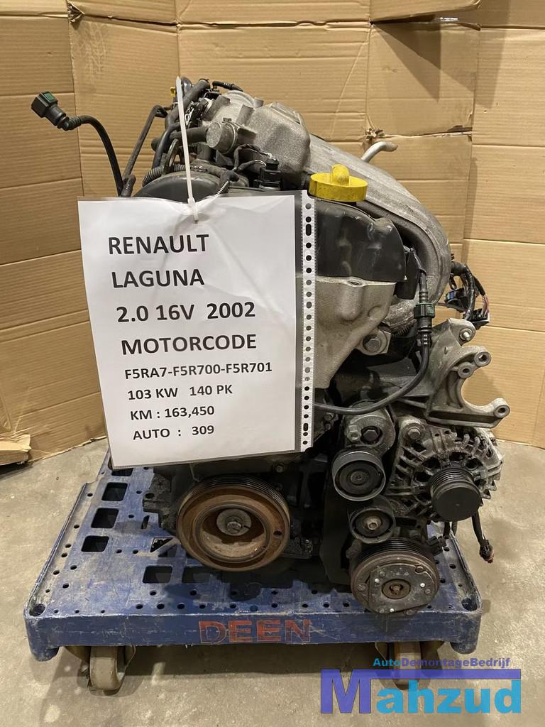 RENAULT LAGUNA 2.0 16V F5RA7 F5R700 F5R701 motorblok motor, Auto-onderdelen, Motor en Toebehoren, Renault, Gebruikt