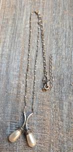 Vintage halsketting van 925 zilver, Handtassen en Accessoires, Kettingen, Verzenden, Zilver, Zilver