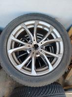 Set 17 inch aluminium velgen met banden (1 velg beschadigd), Ophalen, Band(en)