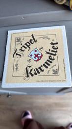 Bierviltje tripel karmeliet, Verzamelen, Biermerken, Ophalen of Verzenden, Zo goed als nieuw