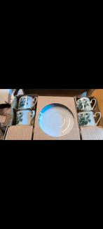 Koffie tasjes met bordjes(nieuw), Huis en Inrichting, Ophalen of Verzenden