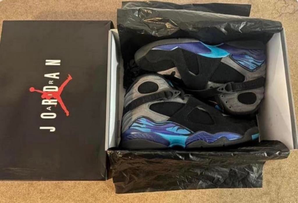 Nike Air Jordan 8 “Aqua” size 42, Vêtements | Hommes, Chaussures, Neuf, Enlèvement, Baskets, Noir
