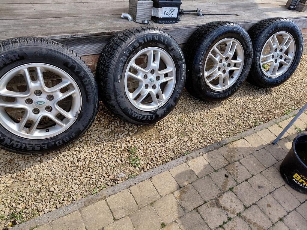 Velgen met winterbanden Range Rover, Ophalen, Winterbanden, Velg(en)