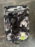 Reistas (gloednieuw), kipling, trolley, Ophalen, 40 tot 60 cm, Grijs, Wieltjes