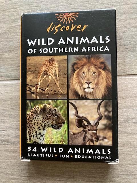 Complete set speelkaarten Wilde dieren van Zuid-Afrika, Verzamelen, Speelkaarten, Jokers en Kwartetten, Zo goed als nieuw, Speelkaart(en)