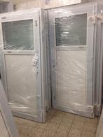 PORTE PVC BLANCHE – DOUBLE VITRAGE Poignée compris, Enlèvement, Neuf