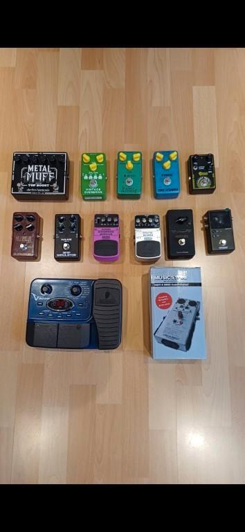 Effecten pedalen , boss , electro harmonix , enz ., Muziek en Instrumenten, Effecten, Nieuw, Chorus, Delay of Echo, Distortion, Overdrive of Fuzz