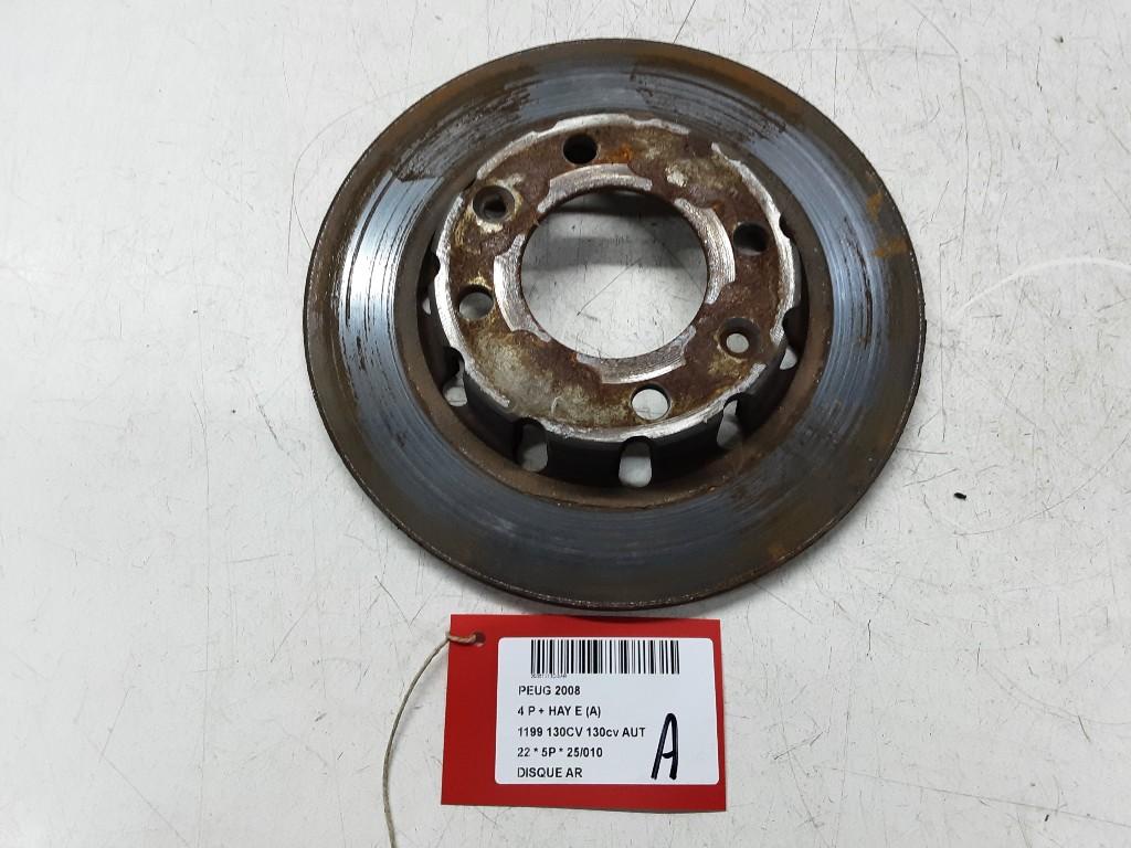 REMSCHIJF ACHTER Peugeot 2008 (UD / UK / UR / US / UX), Gebruikt, Mevr. I. Hauben, Rue de l'Espoir 34 34
4030  GRIVEGNÉE, BE, Info@Collignon.be