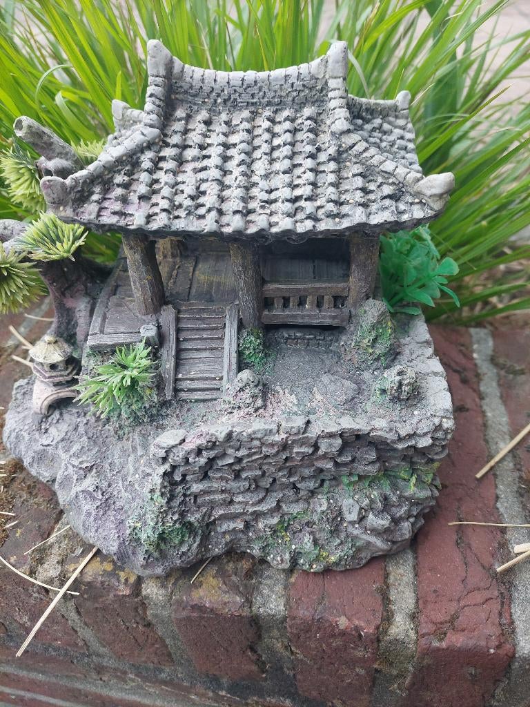 Aquarium versierattributen en grind, Dieren en Toebehoren, Ophalen, Gebruikt