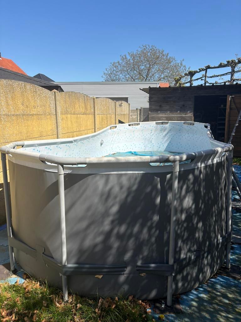 Zwembad te koop, Tuin en Terras, Ophalen, Zo goed als nieuw