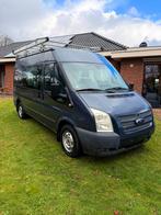 Ford Transit 5-zit*Dubbele schuifdeur*Gekeurd*, Auto's, Bestelwagens en Lichte vracht, Euro 5, Blauw, Bedrijf, Ford