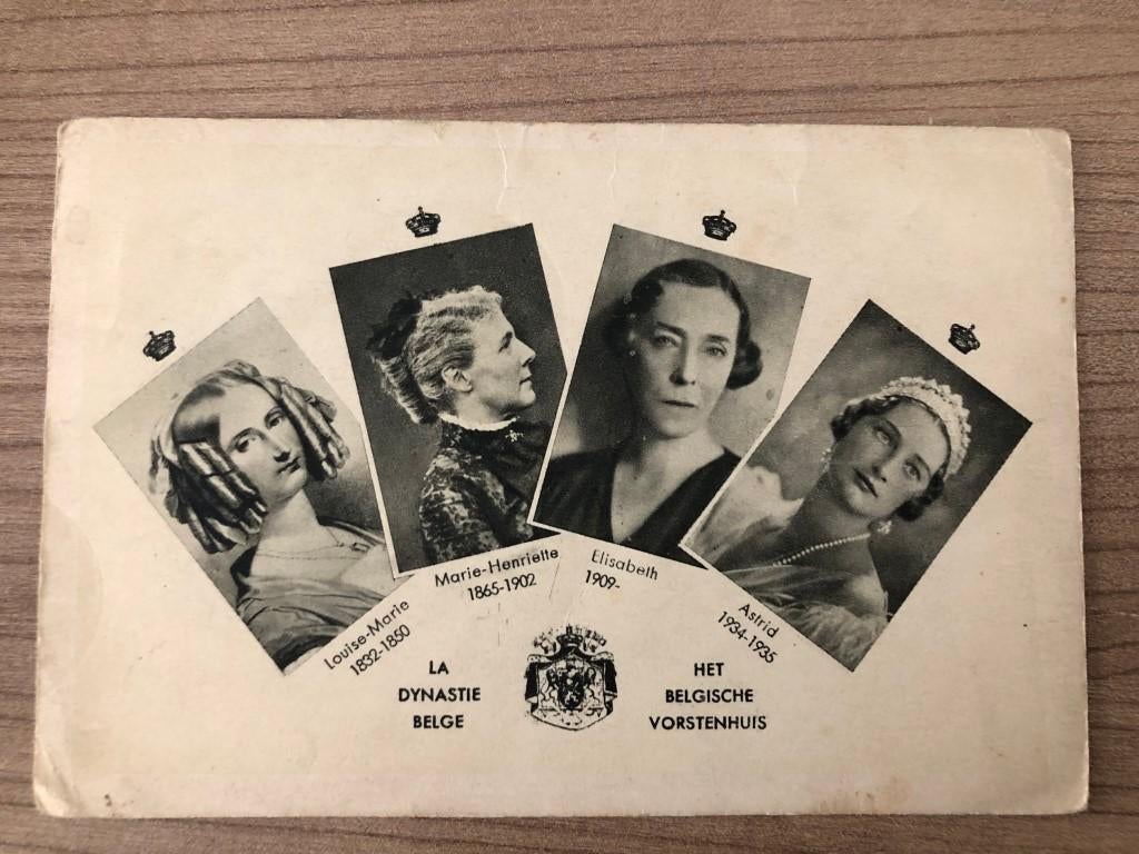 carte postale de la maison royale belge 1832-1935, Enlèvement ou Envoi