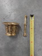 Bronzen vijzel met stamper, Antiek en Kunst, Ophalen, Brons