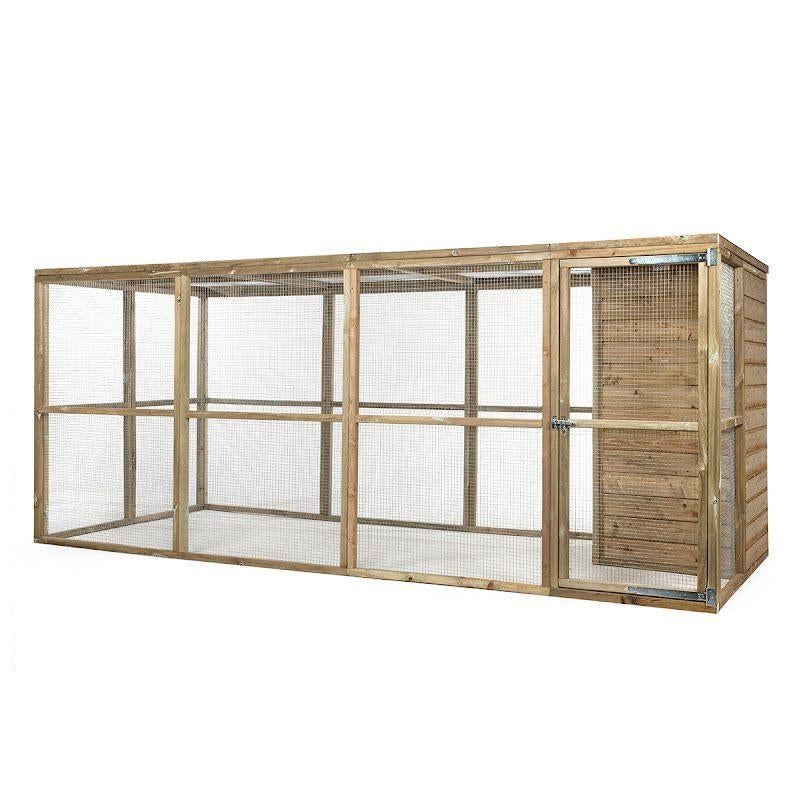 Glorenza - Voliere Iris, Animaux & Accessoires, Oiseaux | Cages & Volières, Enlèvement ou Envoi, Neuf, Bois, Volière